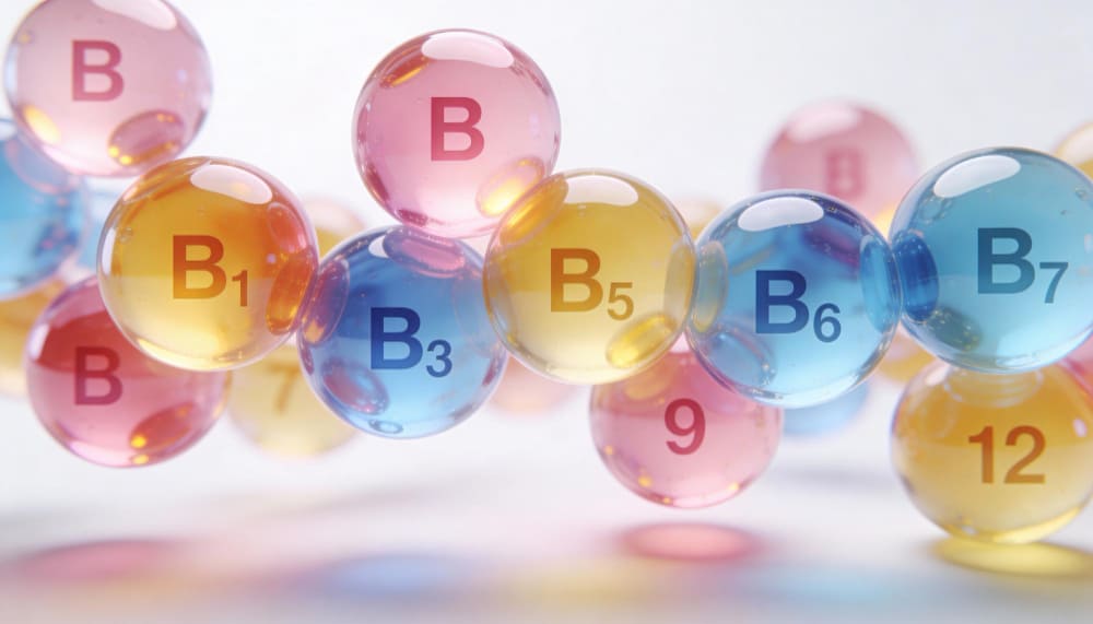 비타민 B군 복합체 — 40대 여성 에너지 대사 인지 기능 보호