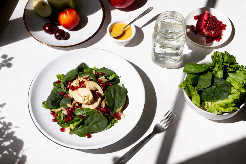 뇌기능에 도움되는 식사의 이미지 사례