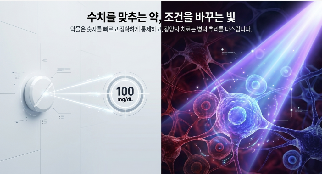 조건을 바꾸는 힘, 광양자치료
